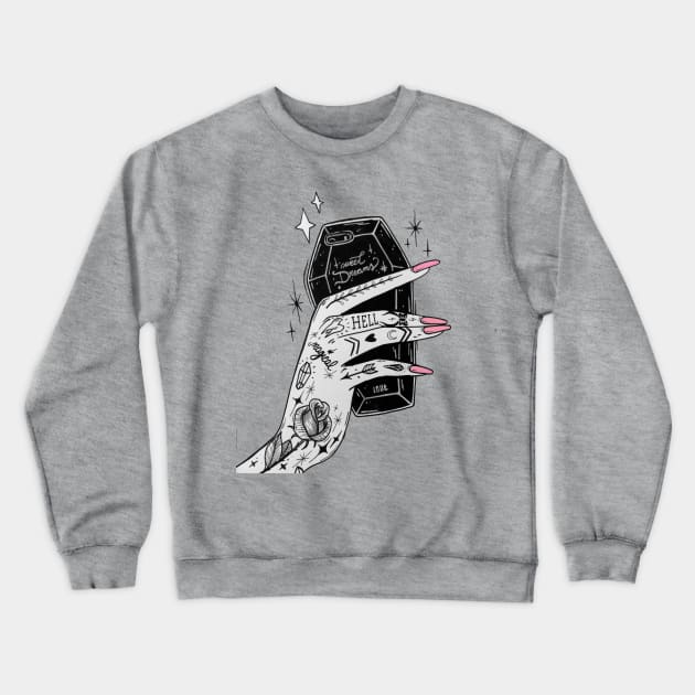 Sweet Dreams Crewneck Sweatshirt by lOll3